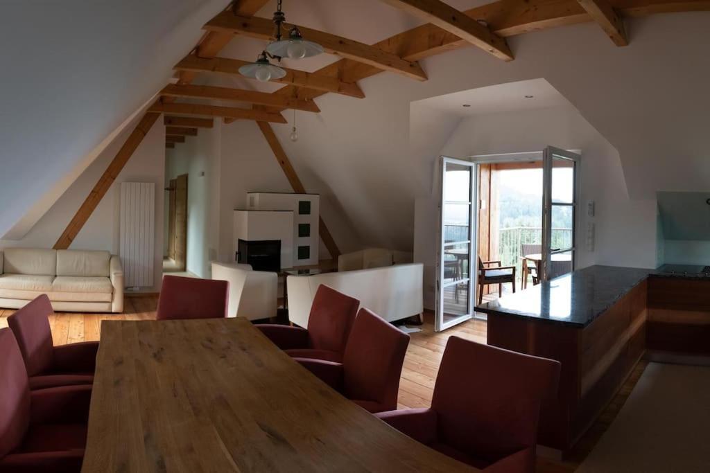 Chalet-Suedsteiermark - Traumhafte Aussicht, Infinity Pool, Privatsphaere, Klima Und De-Luxe Ausstattung Schwanberg 外观 照片